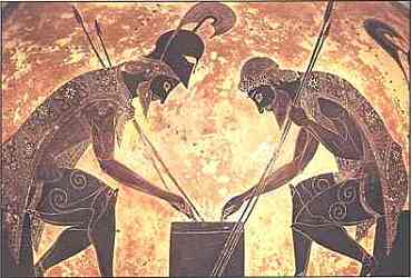 Achilles a Ajax hraj kostky